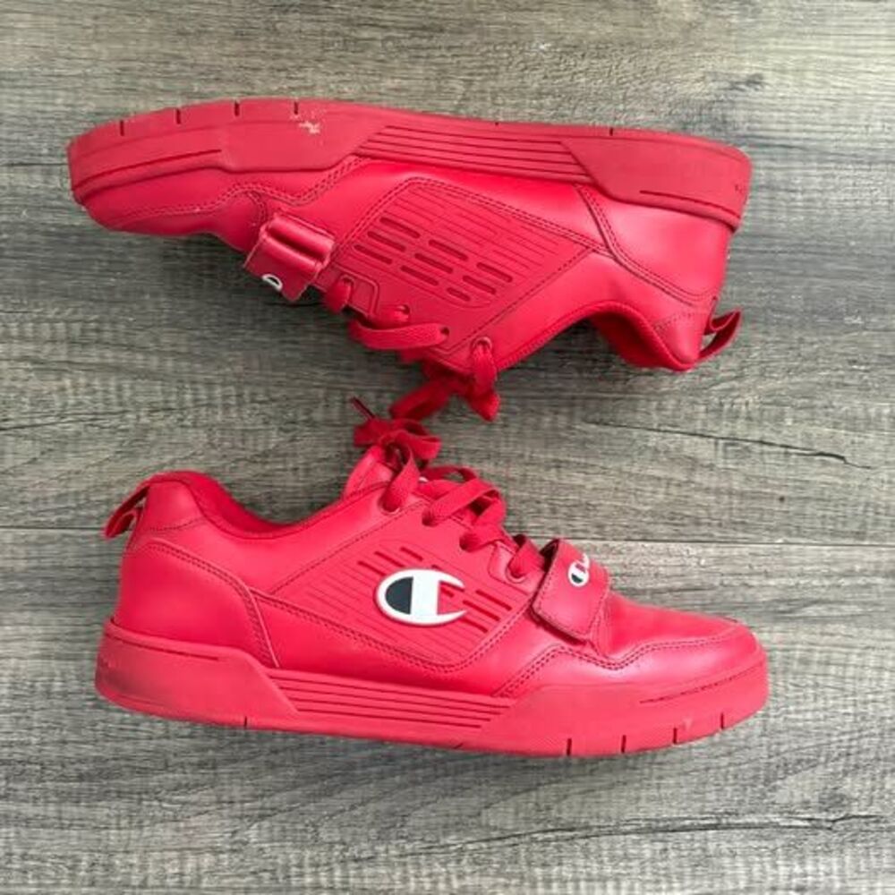 Champion 3 on 3 Low Top Scarlet Red Men’s Basketball Shoes Size 11